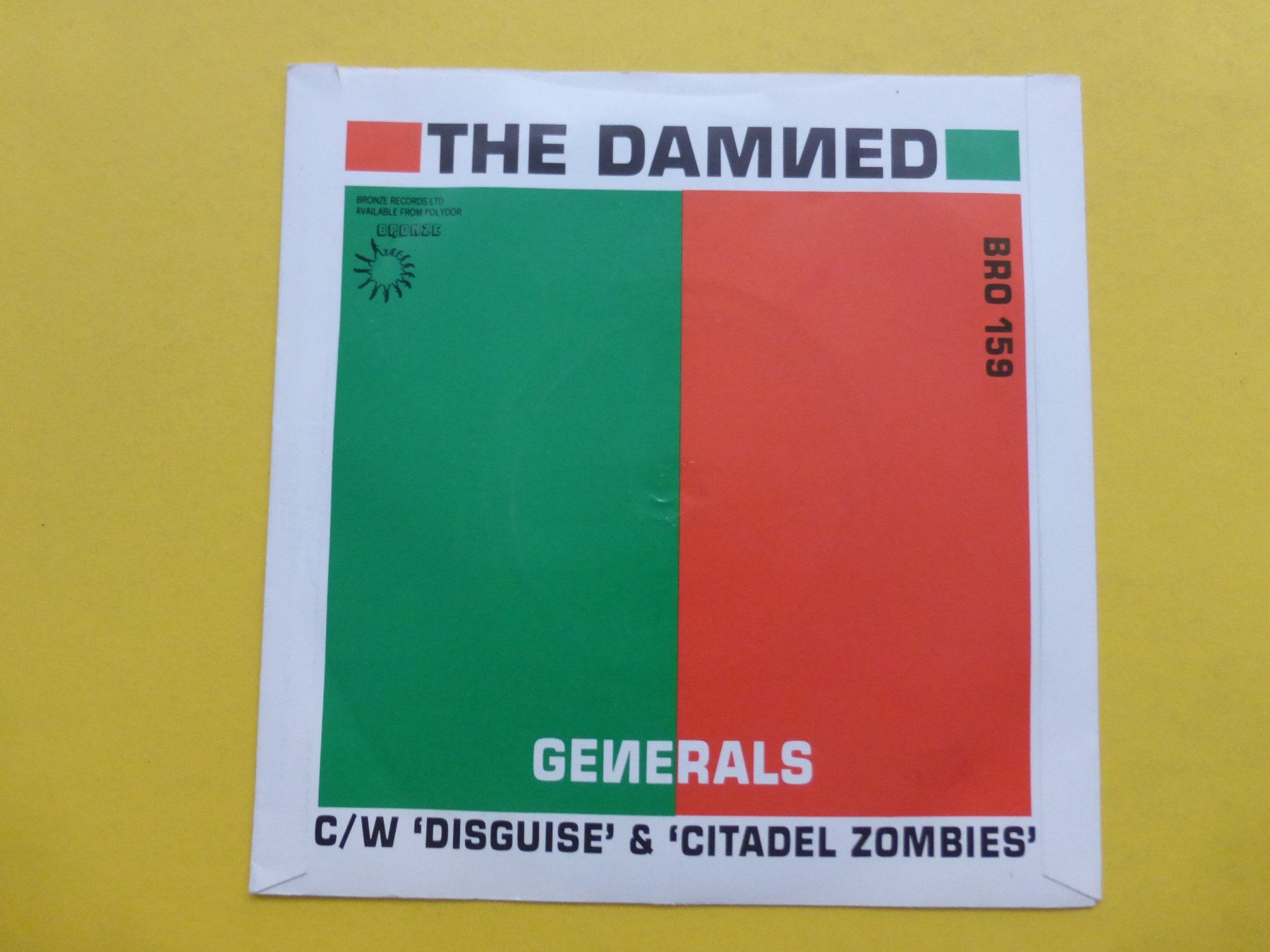 Dischi in vinile: The Damned – Generals – Usato da Zürich venduto da Swiss57 1