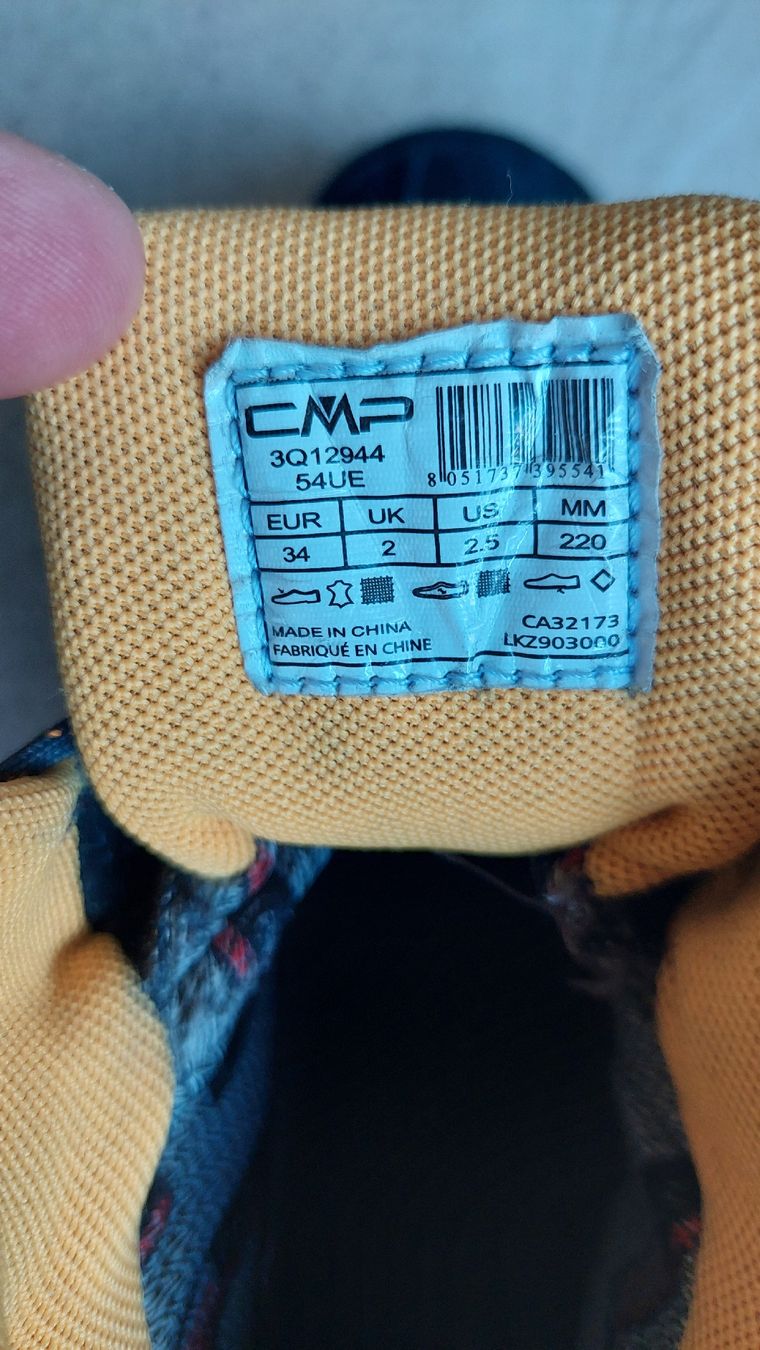 CMP Schuhe für Jungen: CMP Wanderschuhe Gr. 34, wasserdicht! – Gebraucht aus Frauenfeld von Dragonheart 5