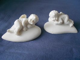 Engel Figur auf Herz