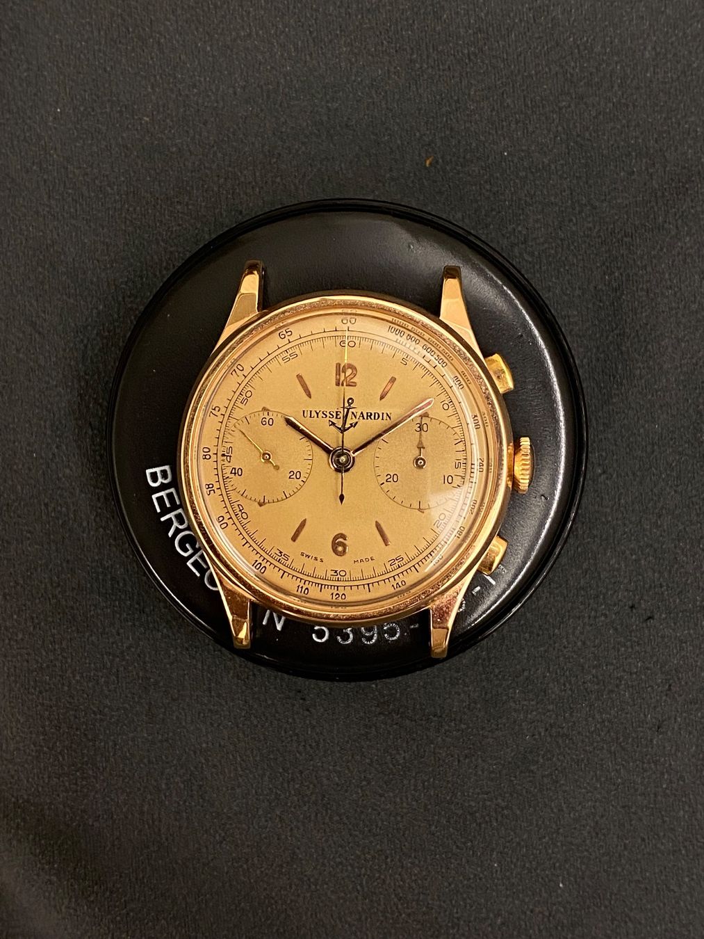 Ulysse Nardin Orologi: Ulysse Nardin Chronograph 18Kt. Rotgold – Usato da Zumikon venduto da Zeitschrauber 1