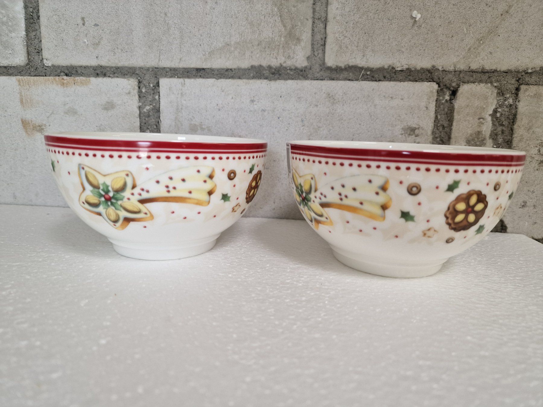 Villeroy & Boch Ciotole: 2 Villeroy Boch Winter bakery Schüssel – Nuovo (secondo la descrizione) da Oberglatt ZH venduto da Alischa1