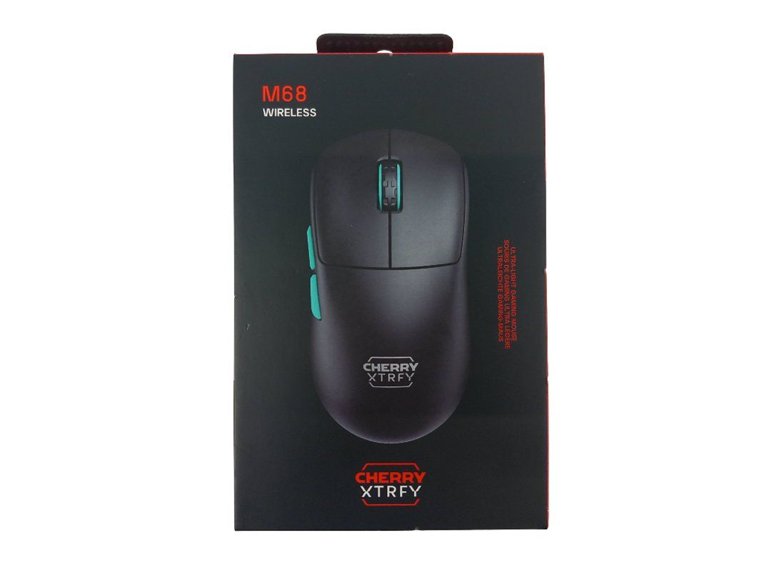 Maus: CHERRY xtrfy M68 Wireless Black Maus – Gebraucht aus Hünenberg von Restwert_Zug