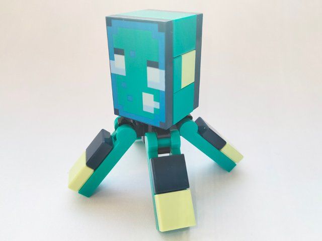 Lego Kit di costruzioni: LEGO Minecraft minesquid02 Minecraft Squid, Glow – Nuovo (secondo la descrizione) da Basadingen venduto da NekoBricks