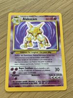 Pokémon Alakazam Holo Base Set 1st Edition ESP Booster Fresh