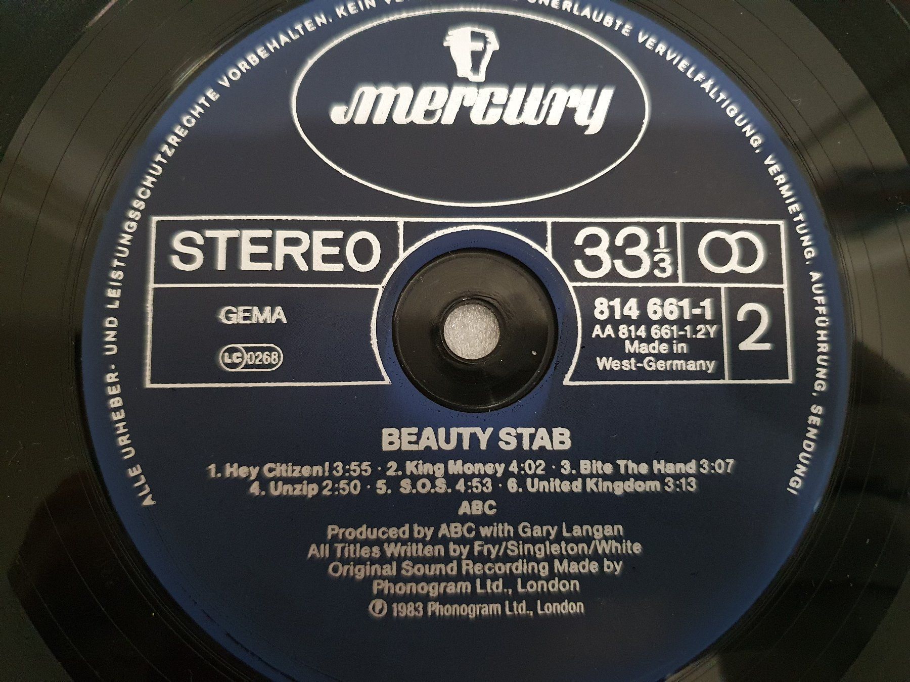 Dischi in vinile: ABC - Beauty Stab ( LP, Electronic ) – Usato da Uster venduto da Vinyl-Leidenschaft 7