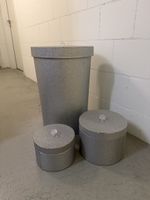 3-teiliges Glitzer-Aufbewahrungsboxen Set von Heine
