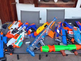 Nerf Sammlung: Viele Modelle, Top Zustand