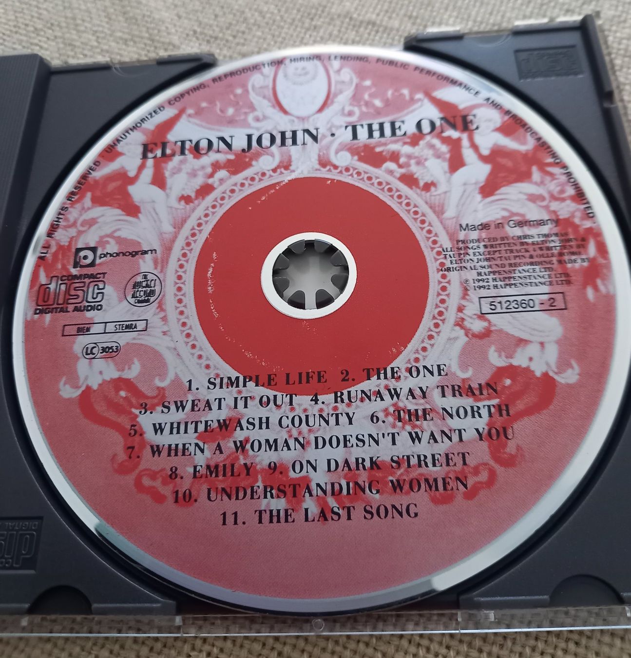 CD: CD "ELTON JOHN - THE ONE" – Nuovo (secondo la descrizione) da Binningen venduto da mar_2jlr 2