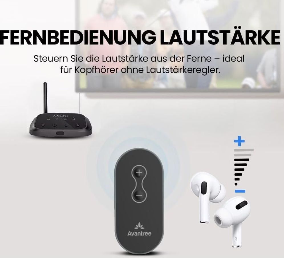 Unità & Adattatore: Avantree Oasis+2 Bluetooth Transmitter – Nuovo e nell'imballaggio originale da Nesslau venduto da Pbon 2