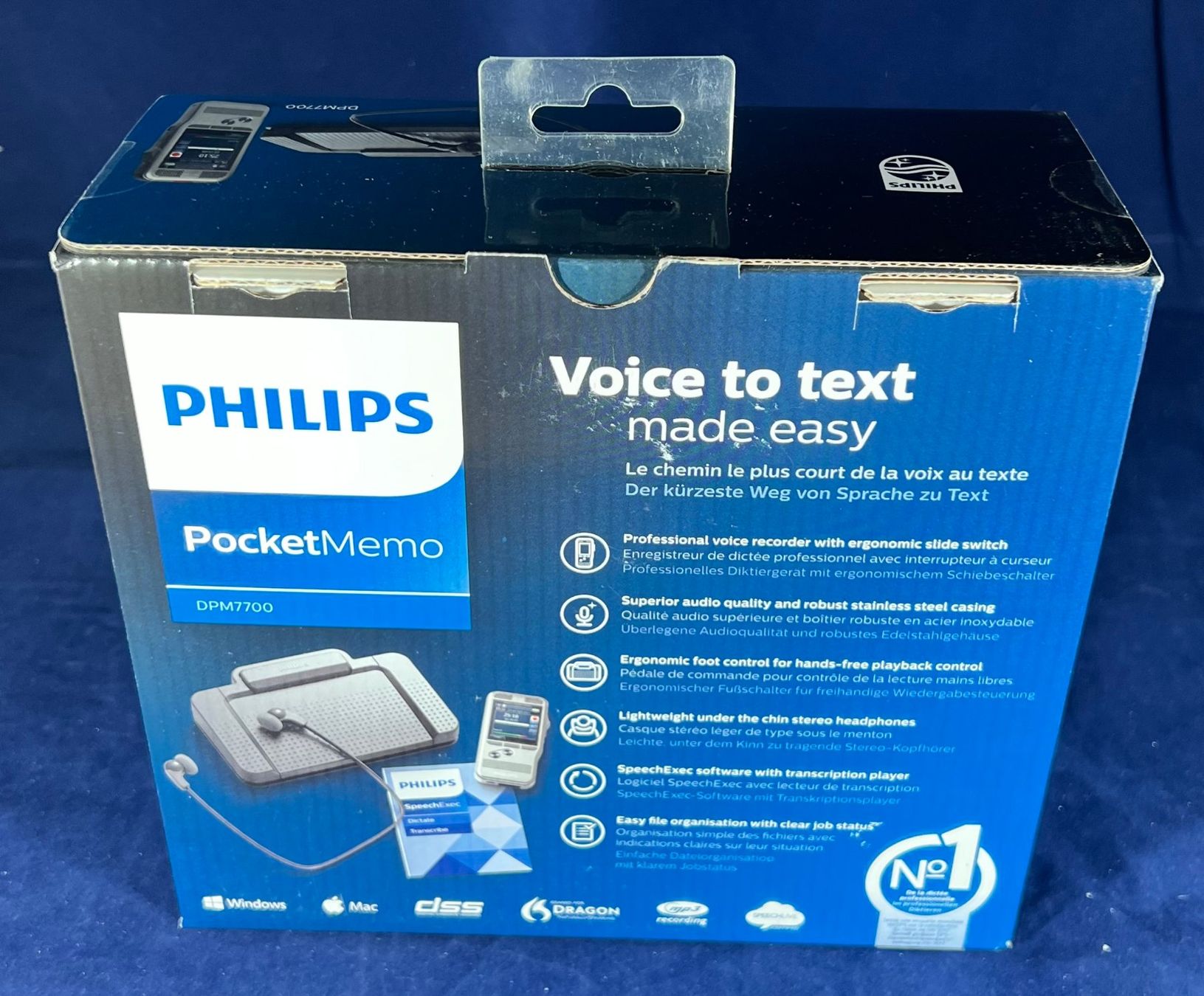 Pezzi di ricambio: Neu : Philips kit de départ numérique DPM 7700 – Nuovo e nell'imballaggio originale da Biel/Bienne venduto da new-life 2