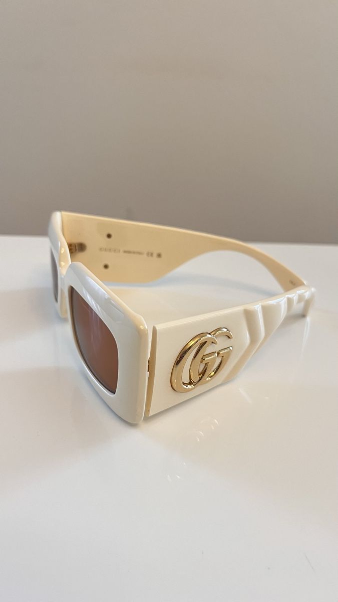 Gucci Brillen & Gläser: ORIGINAL GUCCI SUNGLASSES - IVORY BROWN – Neu (gemäss Beschreibung) aus Glattpark(Opfikon) von Sbitizi 4