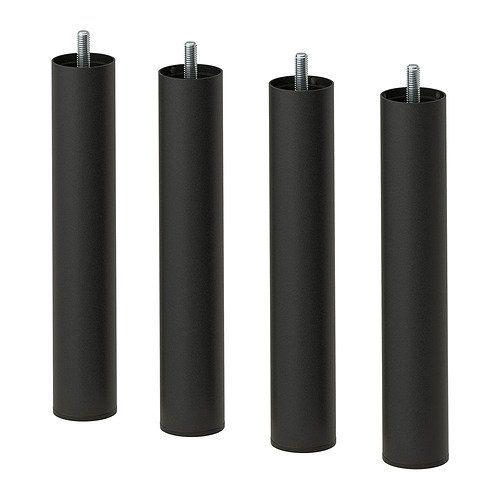 Protezioni & Imbottiture: IKEA BJORLI Bein 20 schwarz 4St. – Nuovo e nell'imballaggio originale da Rothenburg venduto da IKEA_Rothenburg