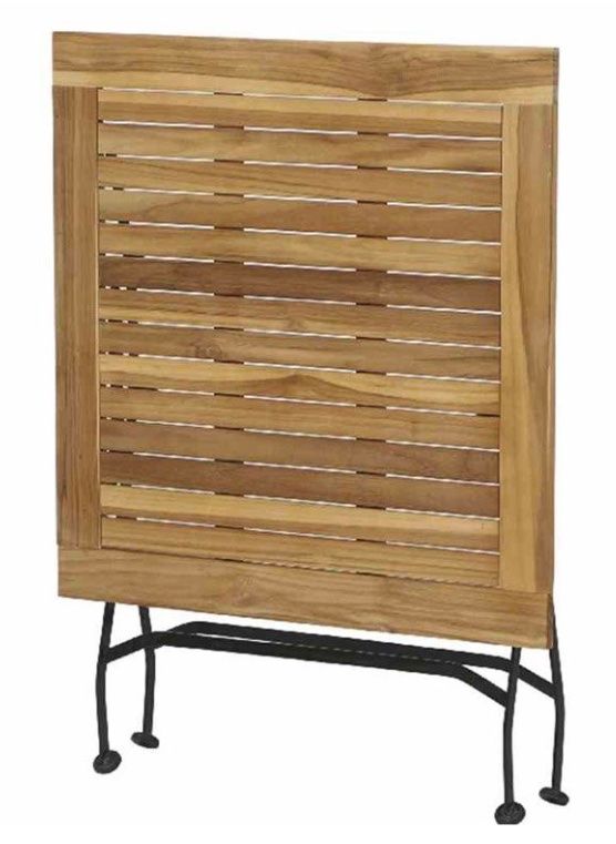 Tavoli: Biergartentisch langlebig, quadratisch 80 x 80 cm, klappbar – Nuovo (secondo la descrizione) da Aarau venduto da InaGruenhagen 2