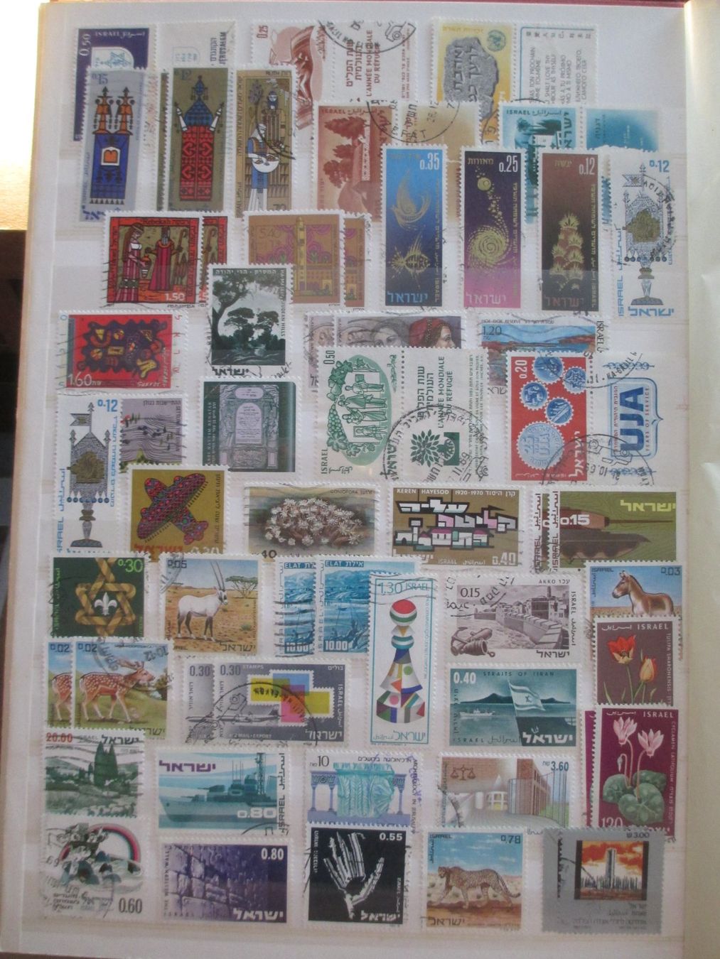 Tutti i francobolli: Album Briefmarken Israel – Usato da Hasle LU venduto da Flamme6 6