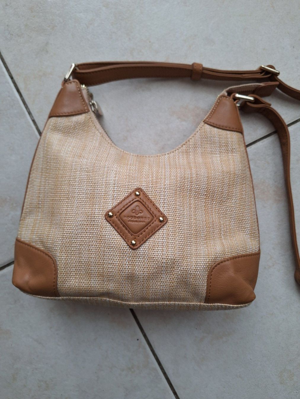 Borse da donna: Sac POURCHET  cuir et paille – Usato da St-Triphon venduto da Jldr0 3