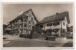 OBERSTAMMHEIM Dorfpartie, Hotel Hirschen