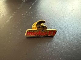 Merkur II Anstecknadel / Pin - Goldig! Selten! Sammler