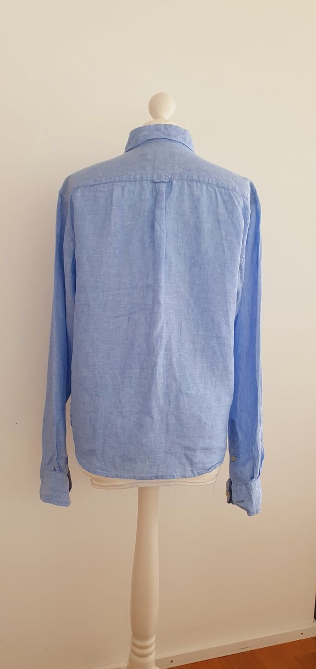 Chemises: Leinen Hemd 100% Gr. M hellblau – D'occasion à Stansstad par InStyle8 6