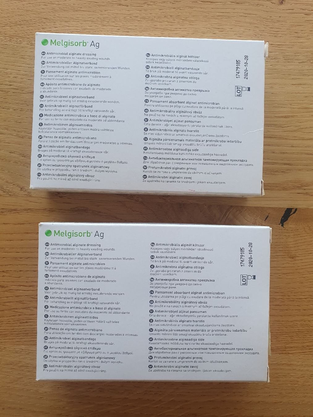 Kit di pronto soccorso: Melgisorb Ag Verband 5x5 cm Neu – Nuovo (secondo la descrizione) da Moosseedorf venduto da Sonnenschein.. 1