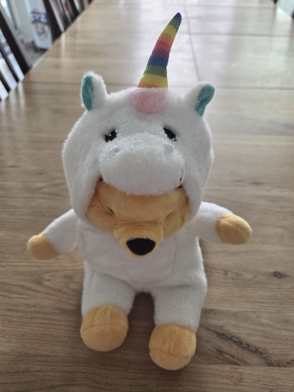 Disney Spielzeuge: Kuscheltier Winnie Puuh Einhorn Kostüm, ca. 30 cm – Gebraucht aus Schlierbach von smeralda1313 1