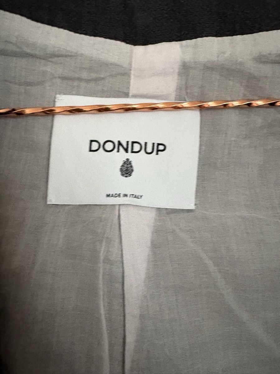 Dondup Giacche: Jacke DONDUP - Leinen / BW - anthrazit Gr. 34 – Usato da Zürich venduto da triangular 4