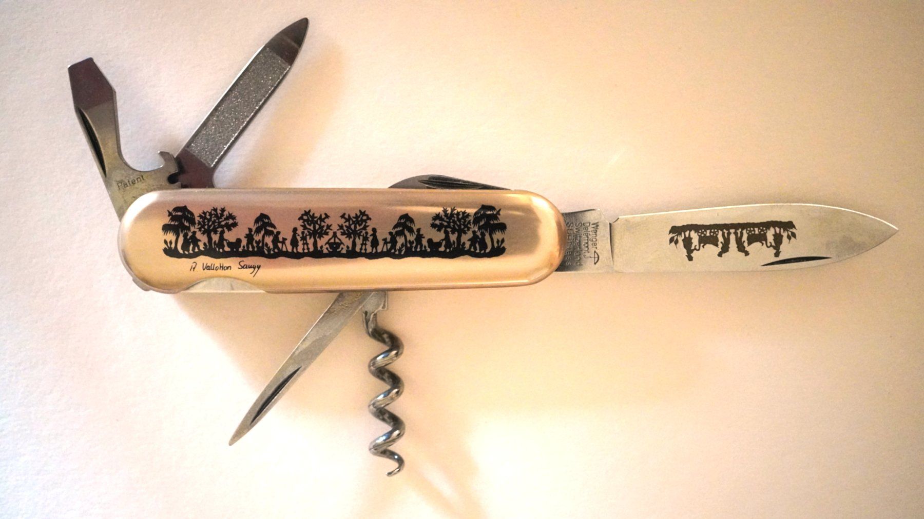 Wenger Coltelli tascabile: Wenger Edition DAS LEBEN Nummeriert – Usato da Worb venduto da worb01 1