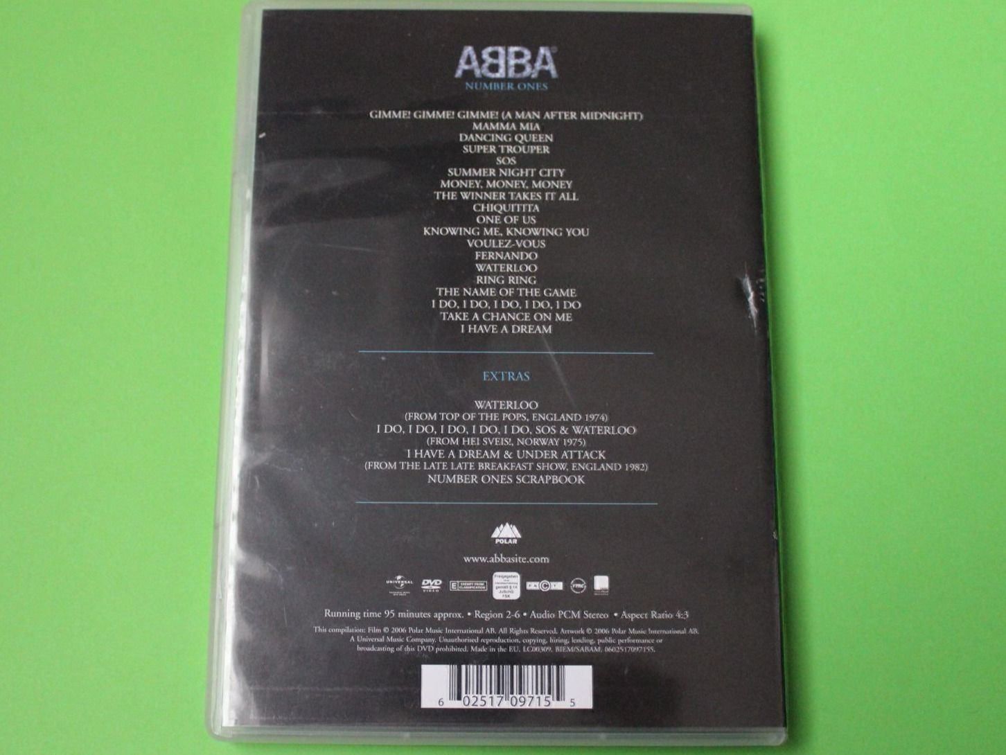 Tutti i DVDs: ABBA - NUMBER ONES DVD 2006 – Usato da Tübach venduto da JamesStone 2