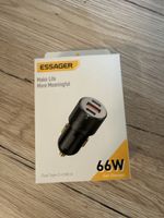Essager 66W Auto Ladegerät Dual C-Type USB-A neu