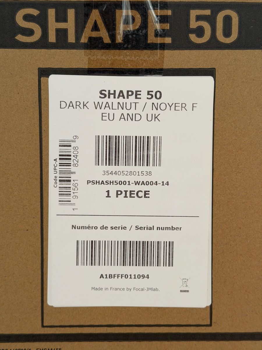 Focal Lautsprecher: Enceinte Focal Shape 50 – Neu und originalverpackt aus Lausanne von Curzio77 1