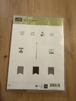 Stampin up Stempelset “Sag’s mit Fähnchen”
