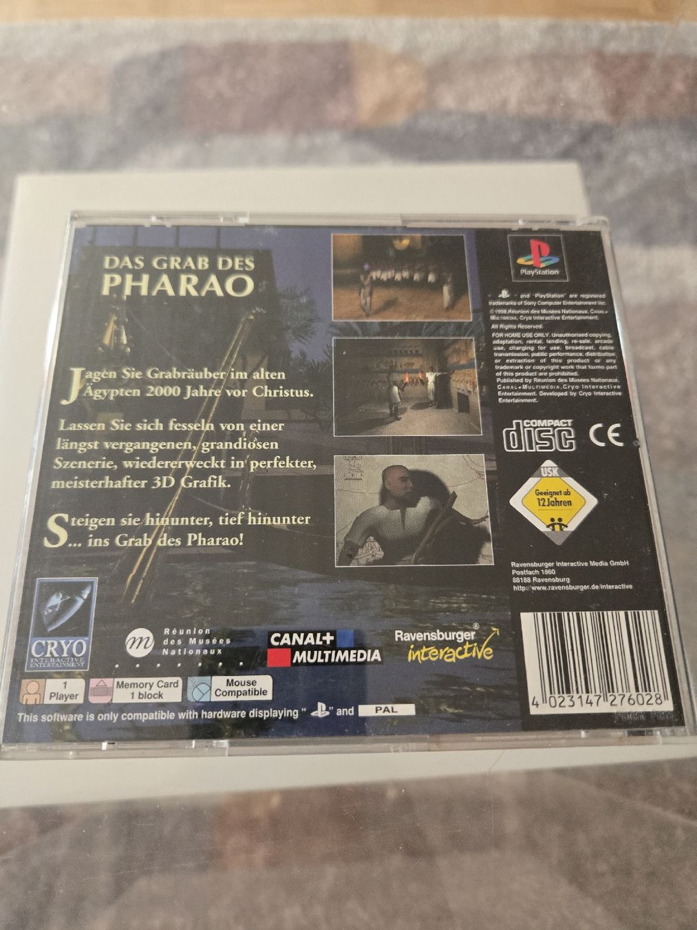 Giochi: Das Grab des Pharao PS1 – Usato da Bussigny venduto da Kfdlt 1