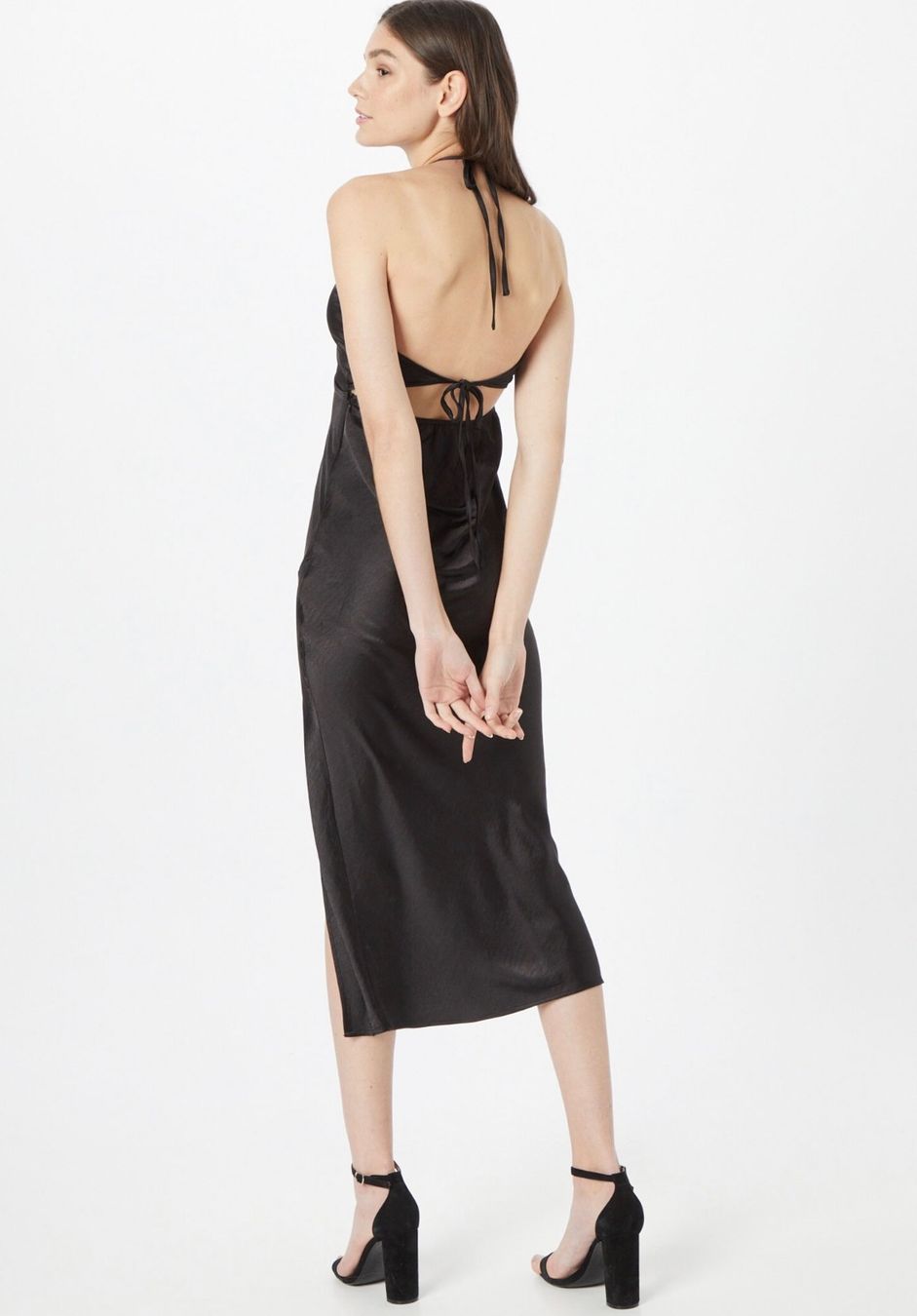 Vestiti: schwarzes Kleid Parallel Lines Gr. S – Usato da Siebnen venduto da koschitoschi 3