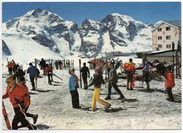 PONTRESINA Diavolezza-Bergstation, Ski-Läufer, Foto C. Filli