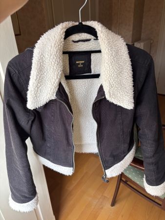 🩶Superdry Jacke - mit Teddyfell - Gr. S