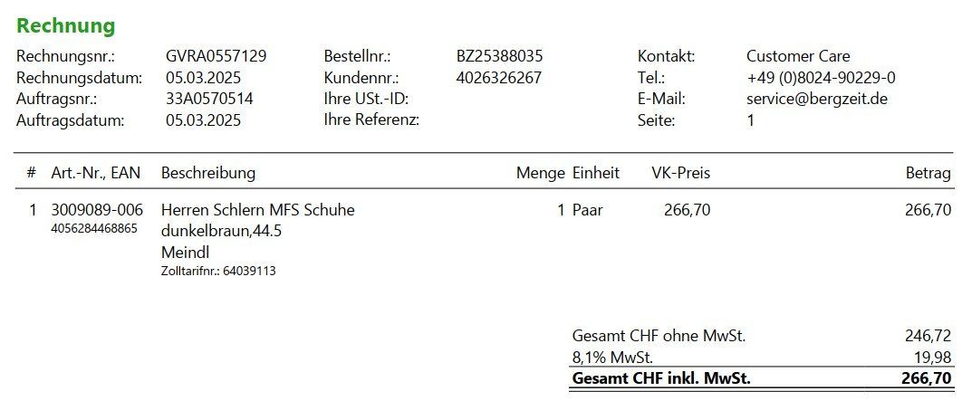Meindl Scarpe da uomo: Meindel – Herren Wanderschuhe – Usato da Benglen venduto da gbenglen 5