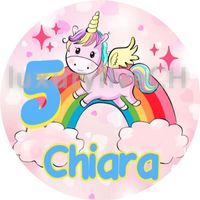 Tortenaufleger,Cake Topper, Einhorn