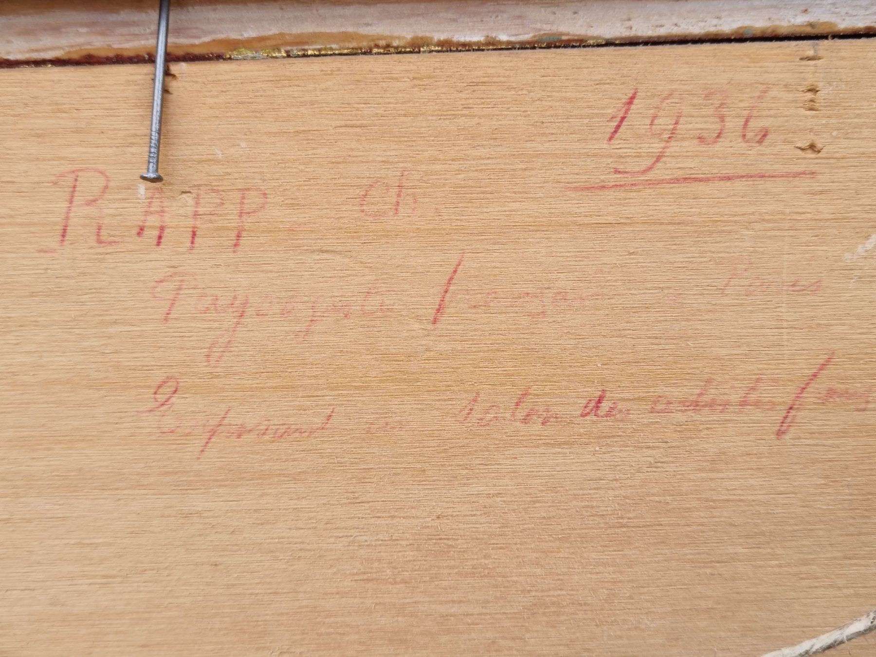 Dipinti: RAPP Paris Frankreich 1936 – Usato da Trachslau venduto da post35 5