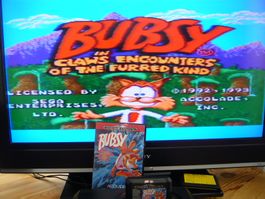 Mega Drive: Bubsy, 1993, CIB