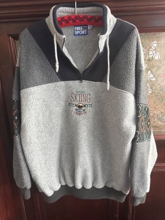 Vintage-Fleecepullover von Free Sport