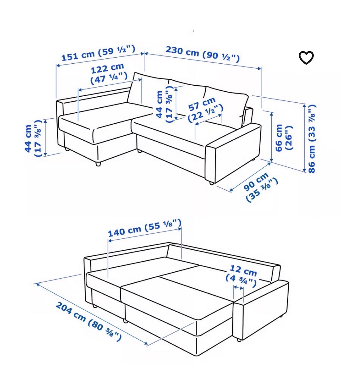 Ikea Divani: Friheten Eckbettsofa IKEA – Usato da Bern venduto da E111 5