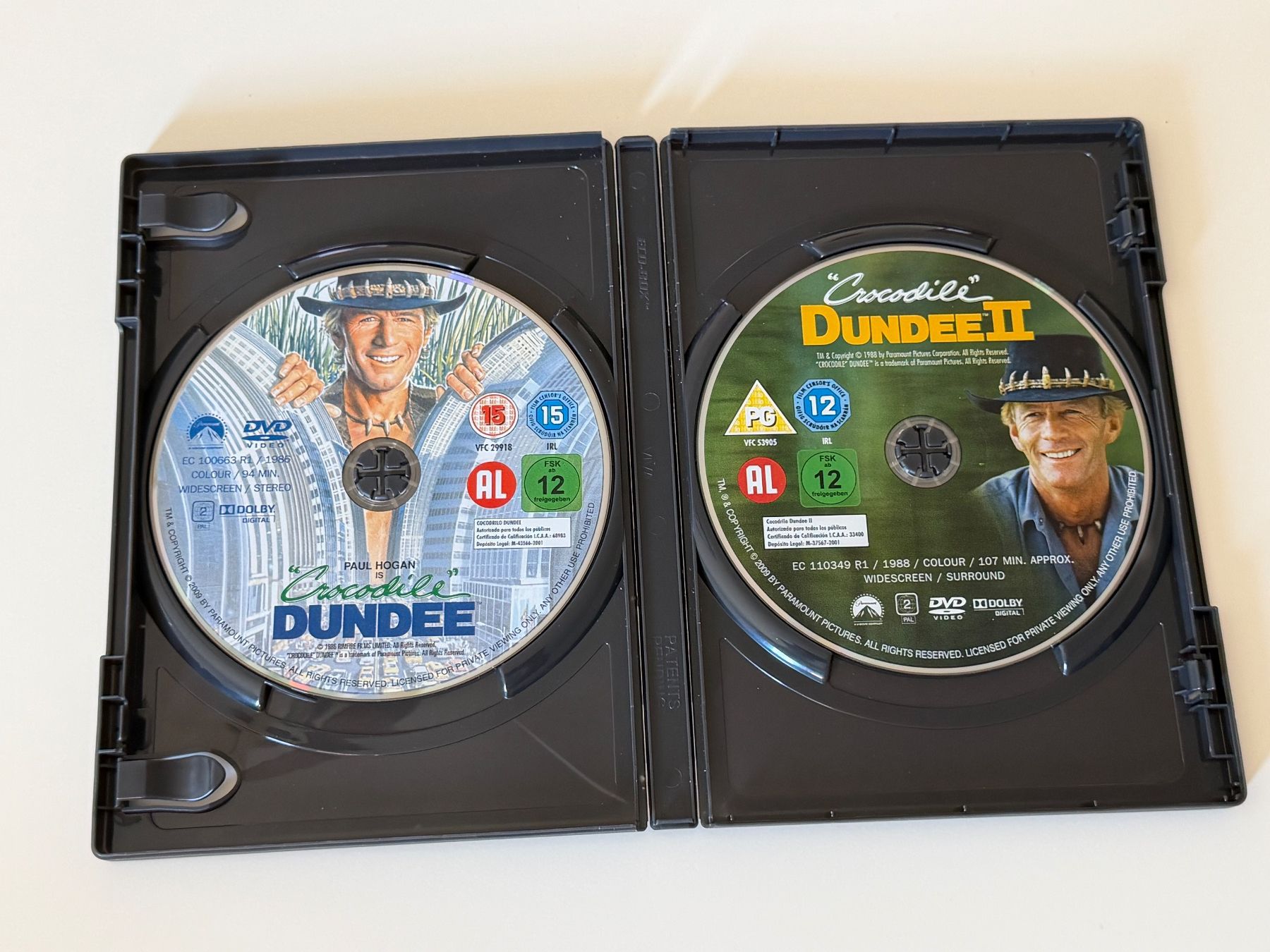 Alle DVDs: DVD Crocodile Dundee I & II – Neu (gemäss Beschreibung) aus Altstätten SG von sheamus 2