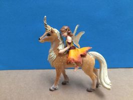 Schleich Bayala Elfe auf Waldeinhorn