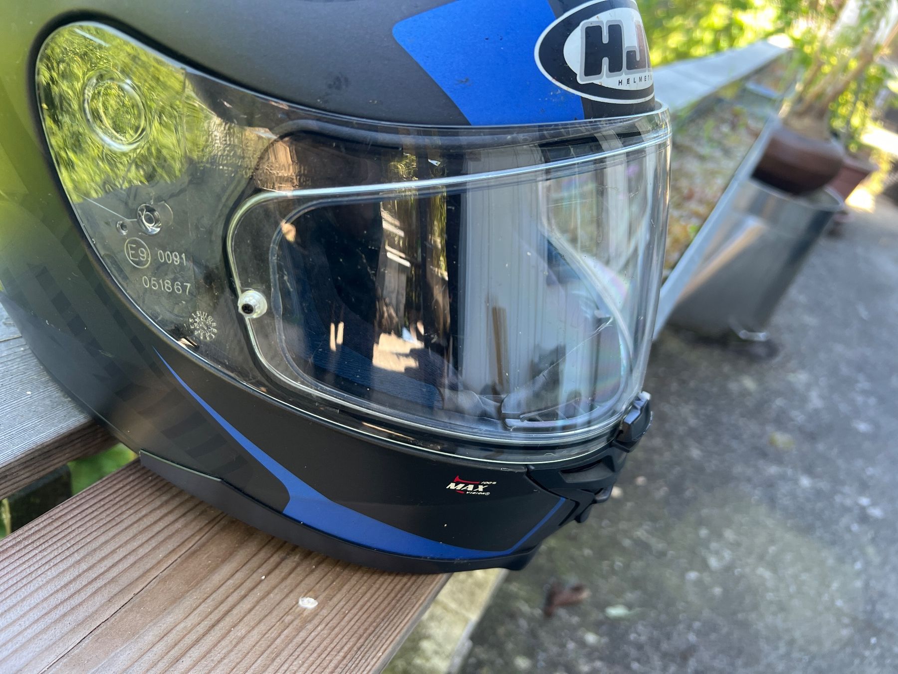 HJC Caschi & visiere: Motorrad Helm HJC - IS17 - L60 – Usato da Walzenhausen venduto da hal_9928 8
