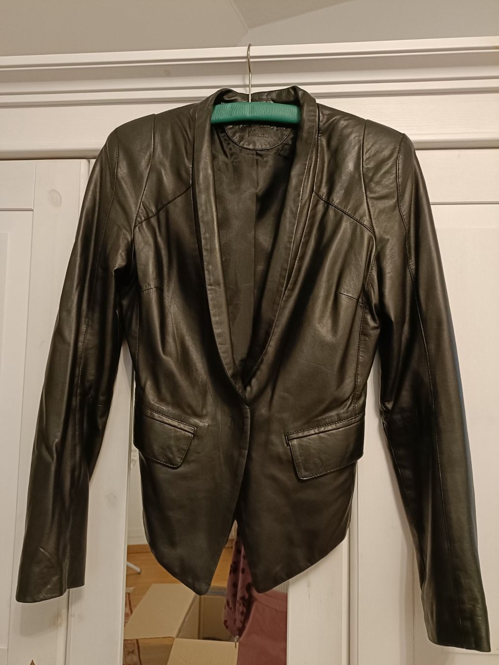 Giacche: Soft lamb leather jacket XS/S – Usato da Thalwil venduto da ralucoantza 2