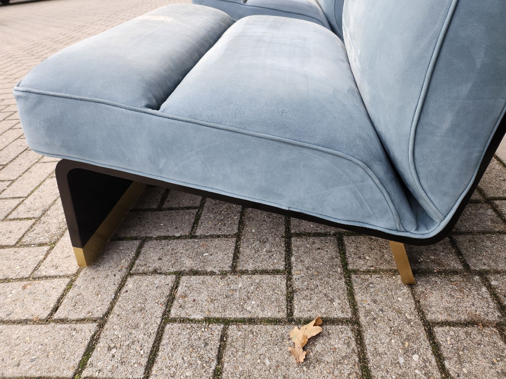 Baxter Poltrone: Baxter - Greta chairs in Kashmir leder - set von 2 – Usato da Gelderland venduto da HermsenDesign 4