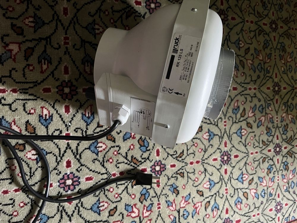 Ruck Rohrventilator 125mm 4-Stufen (Gebraucht) in Kilchberg ZH für CHF ...