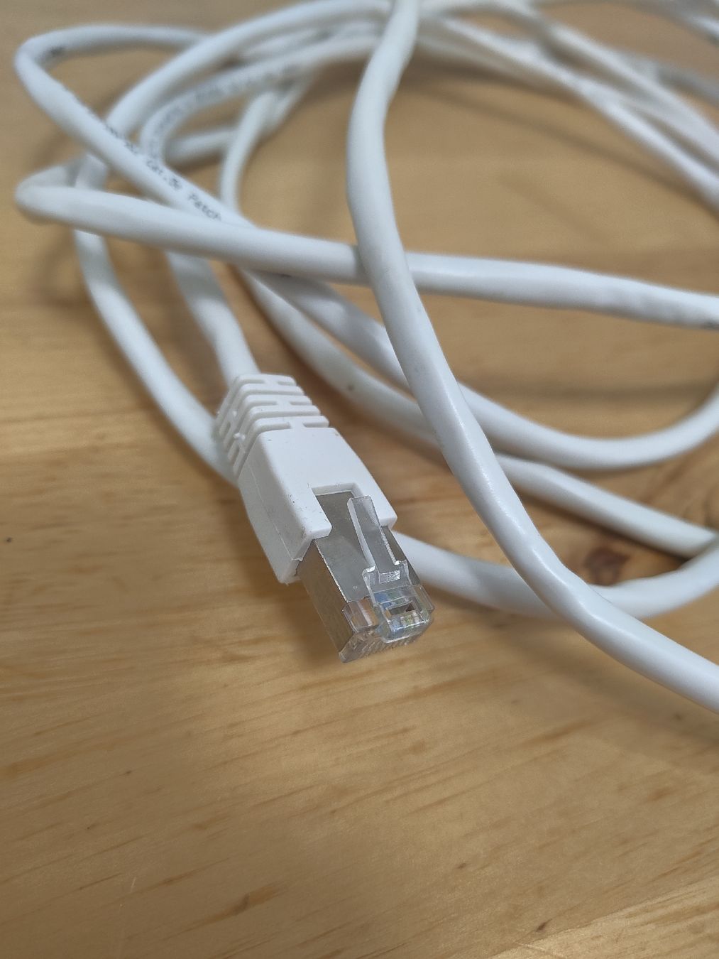Kabel: Patchkabel, weiss, 3m, cat5e – Gebraucht aus Emmenbrücke von BlSi 3