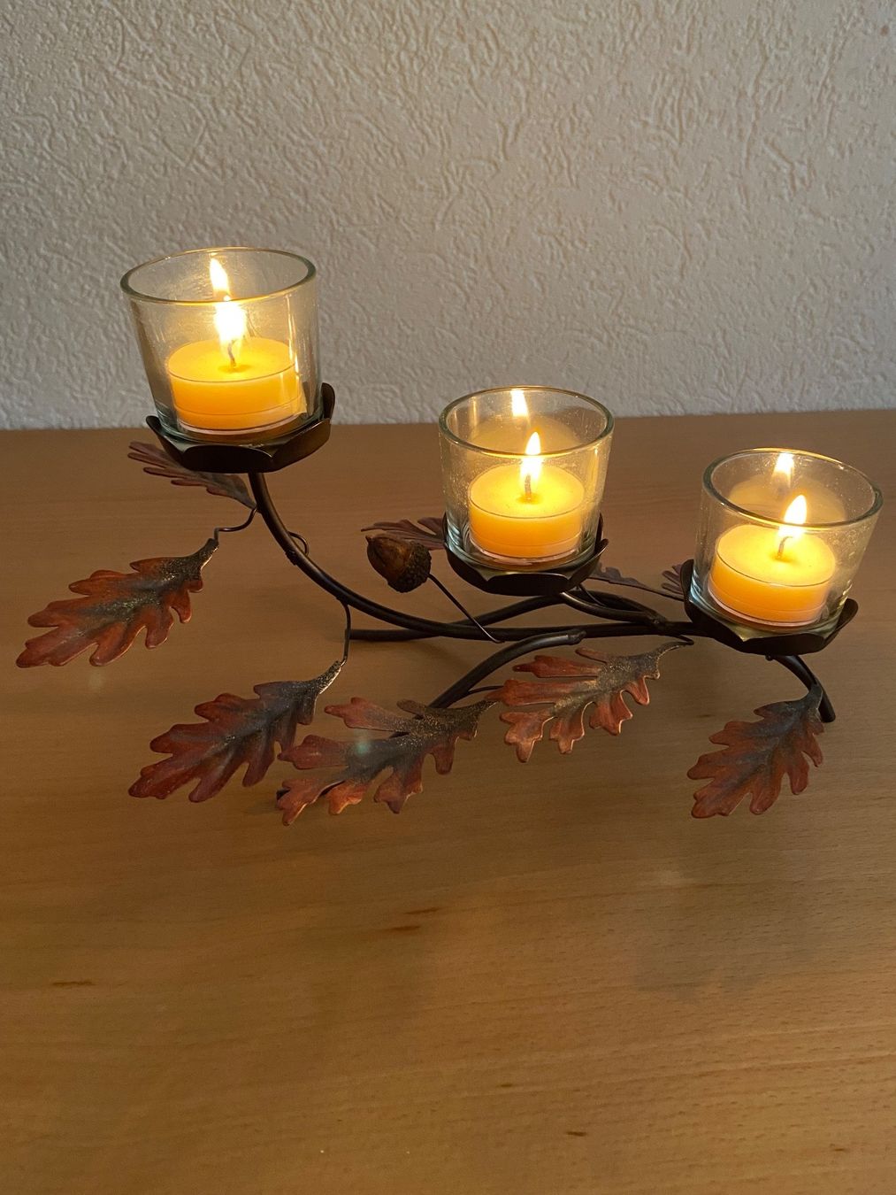 Partylite Kerzenständer: Feuille de chêne - Partylite – Gebraucht aus Morlon von GrandjeanJ