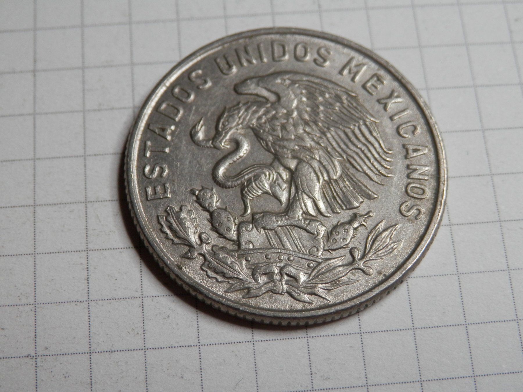 Tutti le monete: Mexiko 50 Centavos, 1969 – Usato da Weiach venduto da weiach81 1
