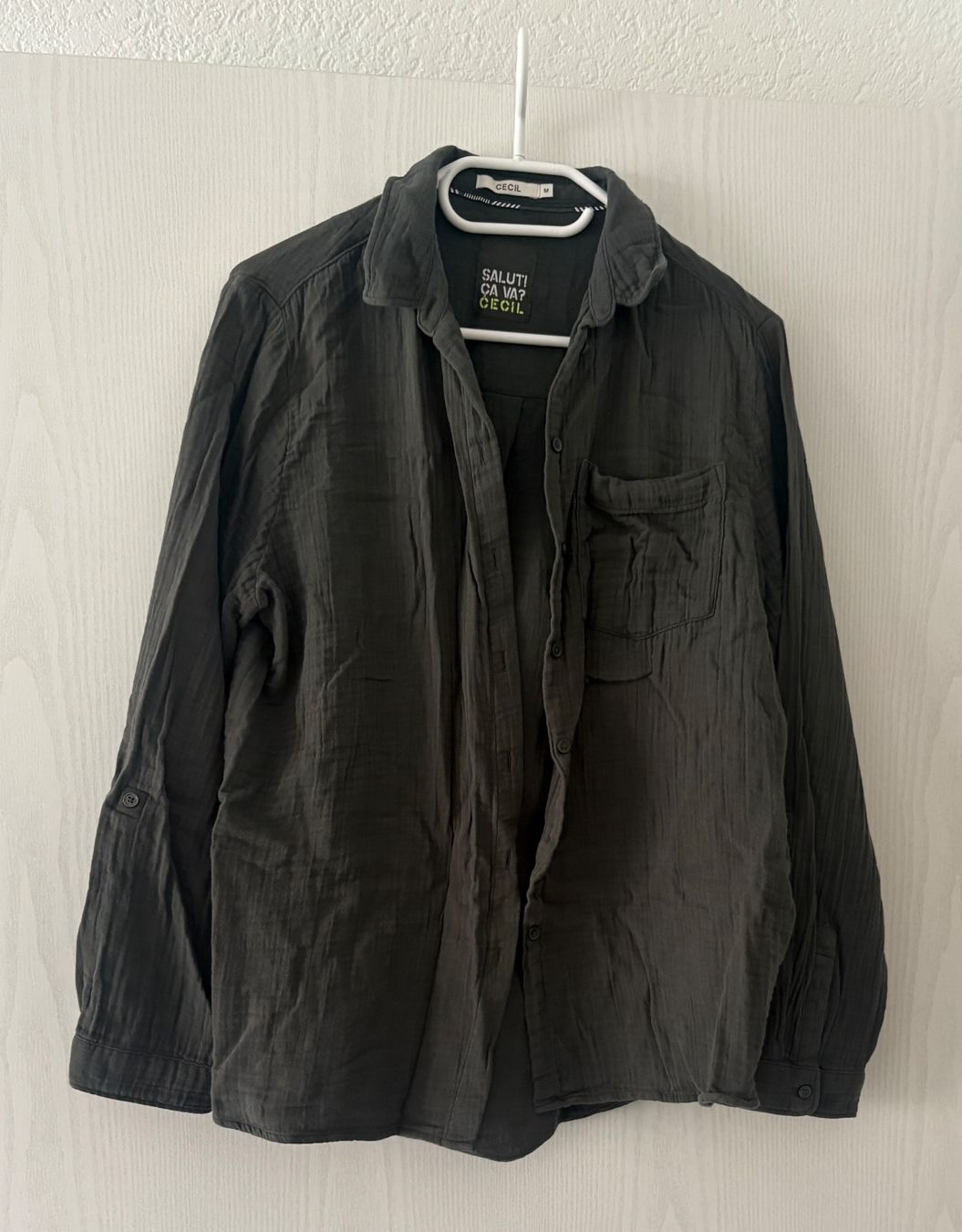 Cecil Camicette: Musselin Bluse olive, M – Nuovo (secondo la descrizione) da Spiez venduto da nomii20 1